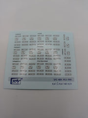 SDV 1029, KFZ Kennzeichen DDR, 1:87, H0