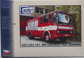 SDV 425, LIAZ 101 Feuerwehr, Plastikbausatz 1/87, H0,