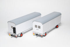 sdv 482 Zirkusset, 2 Wagen, Plastikbausatz 1/87, H0,