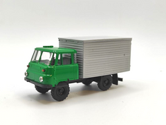 OP 87053, Robur Lo 2002 mit Stahlkoffer 1/87, H0,