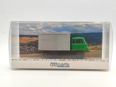 OP 87053, Robur Lo 2002 mit Stahlkoffer 1/87, H0,