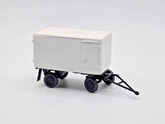 OP 87077, W50 Rundkofferanhänger, H0, 1/87