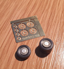 OP 87048, Radkappen für W50 Modelle, Bausatz, 1:87, H0