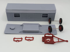 OP 87044, Bauwagen HB40 , 2 Fenstern, 1:87 / H0,
