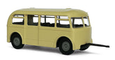 VK 36701, IFA H6 Busanhänger, beige ,H0 1:87