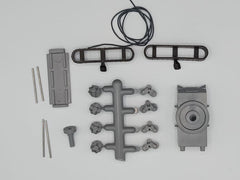 OP 87704, Nobas UB 80, DDR, Tiefbau, gelb, Bausatz,, 1/87, H0,