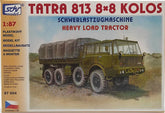 SDV 87004, Tatra, 813 Kolos 8x8 Pritsche,  Plastikbausatz 1/87, H0,