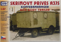 SDV 87055, LKW Anhänger, A3JS, Plastikbausatz 1/87, H0,