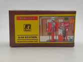 HLR87144, historische Tankstelle, Bausatz, 1:87/ H0