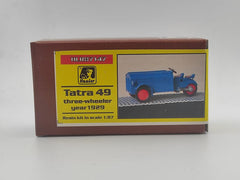 Hauler 87147, Dreirad Tatra 49, Resin- Bausatz , 1:87/H0