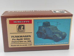 Hauler 87219, Tatra Funkwagen , PZ.SPW 30, Resinbausatz 1/87, H0,