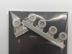 Hauler 87221, Bausatz Räder für Unimog 411,  1:87/ H0