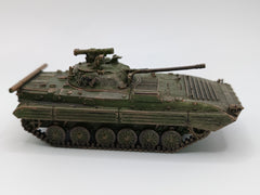 OP 87606, BMP-2 Schützenpanzer NVA, patiniert, Fertigmodell, 1/87, H0,