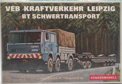 SDV 5215, Tatra 813 6x6 , KVK Leipzig, Plastikbausatz, 1/87, H0,