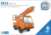 SM 0108, Multicar M25, Hubsteiger, Resinbausatz 1/87, H0