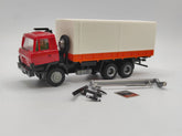 IGRA 66818052, Tatra 815 Pritsche/ Plane, Rot/ orange, Fertigmodell, 1/87, H0,
