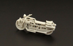 Hauler 87158, Motorrad Böhmerland, Bausatz , 1:87/ H0