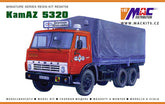 MAC 8708, KamAZ 5320, Planen LKW ,Ostseetrans, Bausatz 1/87, H0