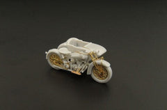 HLR 87142, Indian Scout mit Seitenwagen, BJ. 1928, Bausatz, 1:87/ H0