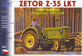SDV 433, Zetor 35, Forsttraktor,  Plastikbausatz 1/87, H0,