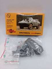 ZZ 87136, SPW -PSW (CH) Schützenpanzer, Resinbausatz, 1/87, H0,