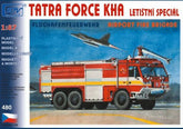 SDV 480, Tatra 815-731R2 6x6 , Flughafenfeuerwehr , Plastikbausatz 1/87, H0,