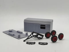 OP 87041 Bauwagen HB20.81 mit 1 Fenster, Bausatz, 1:87 / H0