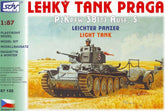 SDV 87132, Panzer 38(T) mit Anhänger, Plastikbausatz 1/87, H0,