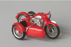 HLR 87159, Jawa 250 Perak mit Beiwagen , Bausatz, 1:87/ H0