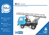 SM 0107, Multicar M25, Drehleiter, Resinbausatz 1/87, H0