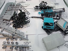 SDV 5215, Tatra 813 6x6 , KVK Leipzig, Plastikbausatz, 1/87, H0,