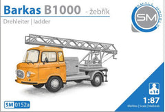 sm 0152a, Barkas B1000, Drehleiteraufbau ,Bausatz 1/87, H0