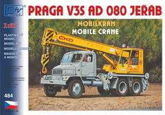 SDV 484, Praga V3S Kran AD-080,  Plastikbausatz 1/87, H0