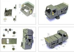 SM 0140, Strassenkehrmaschine Multicar, Resinbausatz, 1/87, H0,