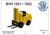 SM 0131, Gabelstabler BVH 1521/22, Resinbausatz 1/87, H0