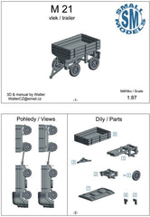 SM0143, Multicaranhänger, 1:87, H0