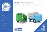 SM0141, 2x Multicar M21, 1:87, H0