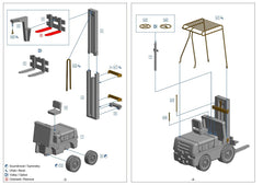 SM 0131, Gabelstabler BVH 1521/22, Resinbausatz 1/87, H0