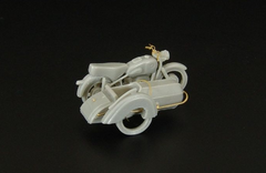 Hauler87173, BMW R69 mit Beiwagen Steib 500, Bausatz, 1:87/ H0