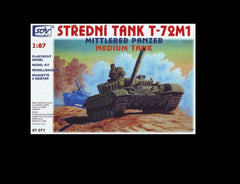 SDV 87071, Kampfpanzer T-72 M1, Plastikbausatz 1/87, H0
