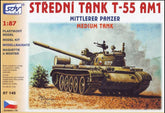 SDV 87145, Kampfpanzer T-55 AM1, Plastikbausatz 1/87, H0