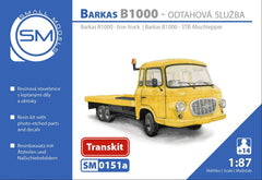 sm 0151a, Barkas B1000, Umbausatz zum Abschlepper, 1/87, H0