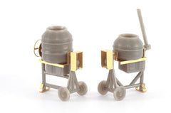 SM 099, Mischmaschine 2 Stück, Resinbausatz , 1:87/ H0