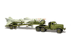SDV 87178, ZIL 157 Raketentransporter, Plastikbausatz 1/87, H0,