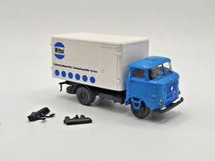 OP 87065, IFA W50, Rundkoffer mit VEB Wittol Druck, 1:87 / H0,