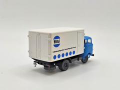 OP 87065, IFA W50, Rundkoffer mit VEB Wittol Druck, 1:87 / H0,