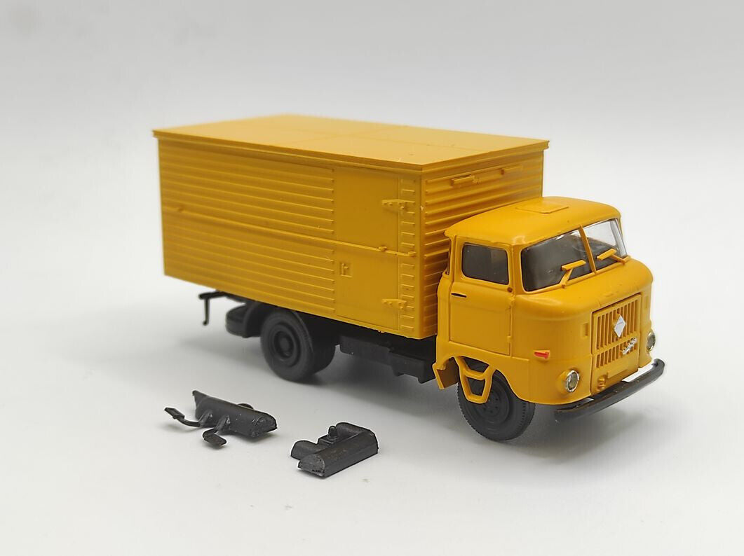 OP 87050, IFA W50, Post der DDR mit Stahlleichtbaukoffer, 1:87 / H0,