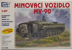 SDV 87028, Mienenlegepanzer MV-90,  Plastikbausatz 1/87, H0,