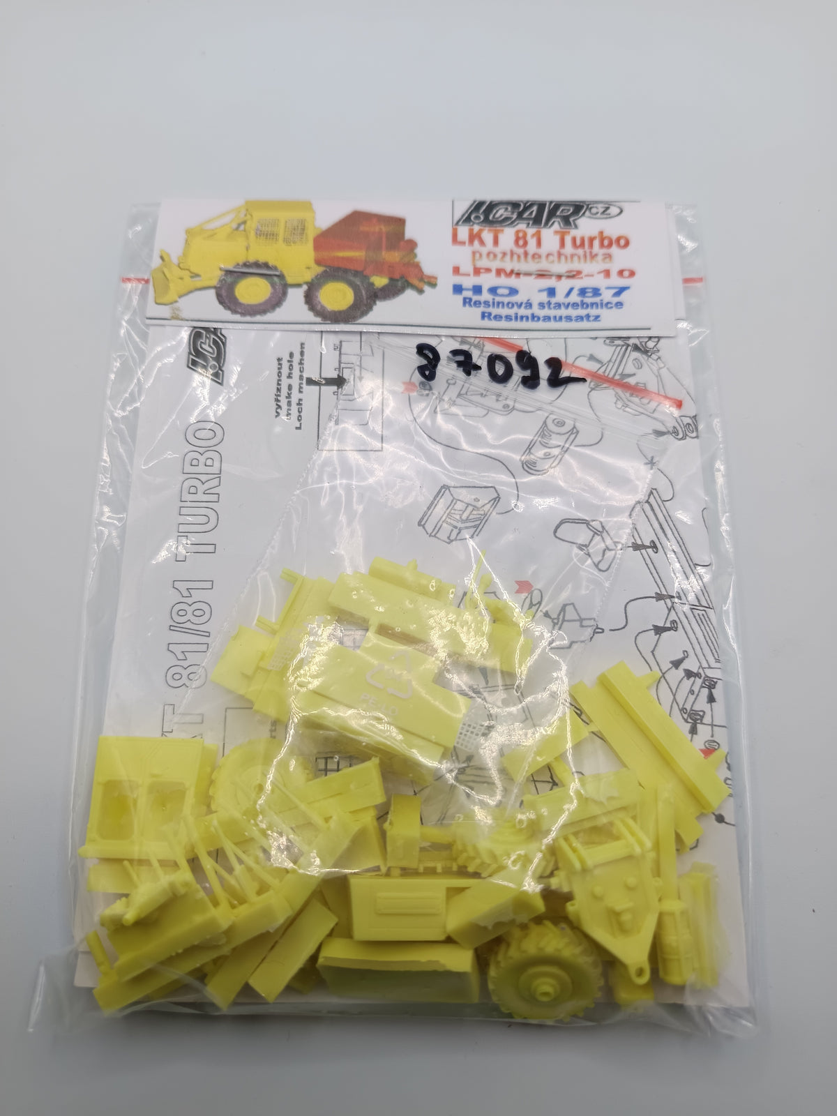 IC 871092  ICAR,  LKT 81, Feurwehr/ Wassertank, Waldbrand, Bausatz, 1/87, H0