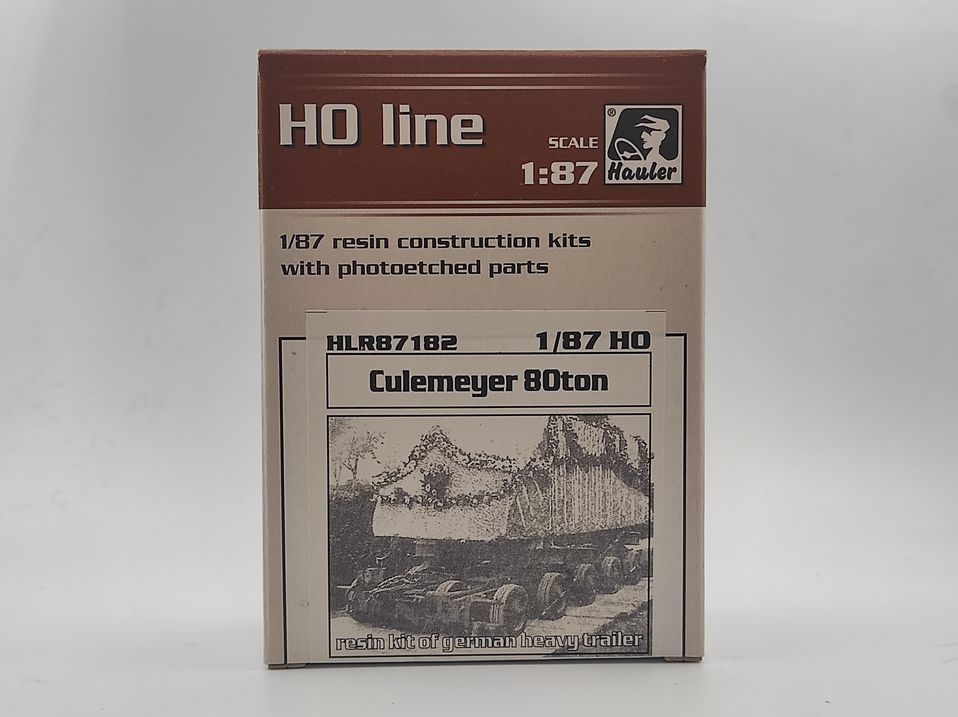 Hauler 87182, Bausatz Culemeyer, 80 Tonnen,  1:87/ H0